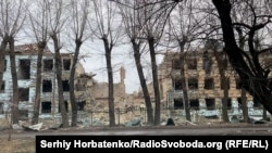 Наслідки обстрілів російських військ у Покровську, лютий 2025 року