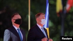 претседателите на Полска и на Романија Анджеј Дуда и Клаус Јоханис