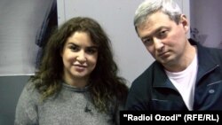 Ясмин Ан-Нимр и ее тренер Олим Парпиев 