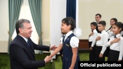 Президент Шавкат Мирзиёев Бўка туманида,