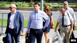 Миле Јанакиески пред Кривичниот суд во Скопје