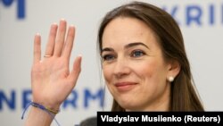 Олександра Матвијчук, претседателка на украинскиот Центар за граѓански слободи