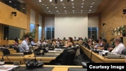 У Комітеті ООН обговорюють дискримінацію кримських татар та українців в Криму. Женева, 3 серпня 2017 року