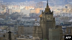 Здание МИД РФ в Москве