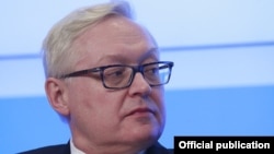 Заменик-министерот за надворешни работи на Русија, Сергеј Рјабков.