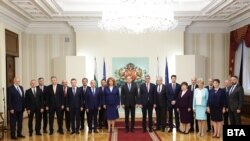 Новиот состав на бугарската Влада.