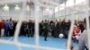 Поранешниот премиер Никола Груевски на отварањето на училишна спортска сала, дел од проектот 145 спорски сали во основни и средни училишта, во општина Петровец во ноември 2013 година 