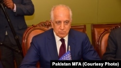 د امریکا د بهرنیو چارو وزارت ځانګړی استازی زلمی خلیل‌زاد