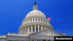 Здание Конгресса США в Вашингтоне 