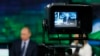 Ruski predsednik Vladimir Putin u novom sedištu televizijskog kanala Russia Today (Rusija danas) u Moskvi, Rusija, juni 2013.
