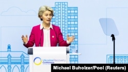 Претседателката на Европската комисија, Урсула фон дер Лајен