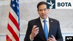 Sekretari amerikan i Shtetit, Marco Rubio. Irlandë, 12 mars 2025. 