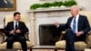 Президент України Володимир Зеленський (л) і президент США Джозеф Байден, Вашингтон, 1 вересня 2021 року