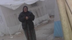 Патимат Рамазанова в сирийском лагере для беженцев