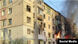 Наслідки російської атаки в Павлограді на Дніпропетровщині, 25 квітня 2025 року