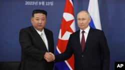Ким Џонг Ун, Сверна Кореја и Владимир Путин, Русија