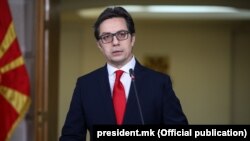 Претседателот на Република Северна Македонија, Стево Пендаровски.