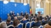 Președintele interimar al României, Ilie Bolojan, a discutat, pe 3 aprilie, la Palatul Cotroceni, cu reprezentanții industriei de Apărare despre finanțarea sectorului cu ajutorul Uniunii Europene.