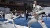 Ілюстраційне фото. Українська збірна на юніорському Чемпіонаті світу з фехтування у рапірі, квітень 2021 року