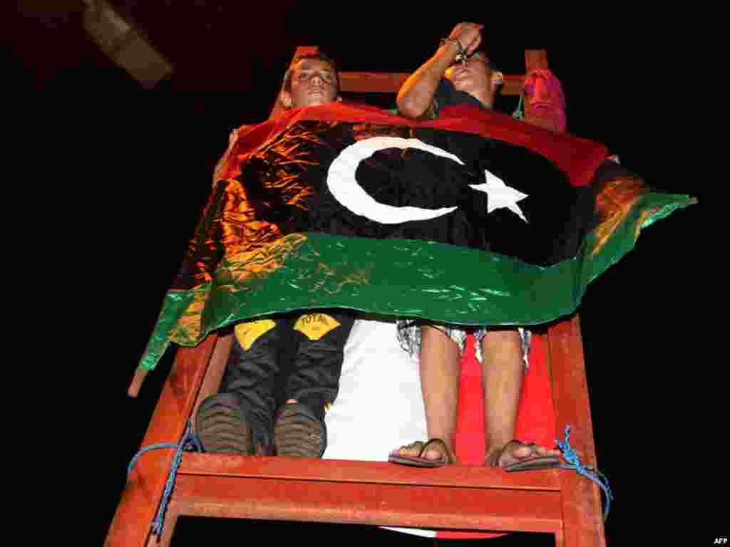 Tripoli, 22.08.2011. Foto: AFP / Mahmud Turkia