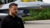 Президент України Володимир Зеленський оголошує про прибуття в Україну перших літаків F-16. серпень 2024 року