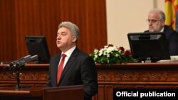 Архивска фотографија- Претседателот на Ѓорге Иванов на своето годишно обраќање во Собранието 