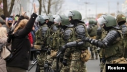Марш у Курапаты 1 лістапада 2020 году.