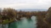 Bosnia and Herzegovina -- Buna river canals near Mostar, a place inhabited by endemic plant and animal species that is threatened with destruction as local authorities plan to build mini hydropower plants, March 12, 2021.