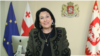 კადრი სალომე ზურაბიშვილის ვიდეომიმართვიდან