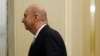 U.S. Ambassador to the EU Gordon Sondland arrives on Capitol Hill before testifying on October 17.