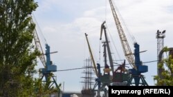 Керченський морський порт, архівне фото