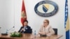 Potpredsjednik Vlade Crne Gore Dritan Abazović i ministrica vanjskih poslova BiH Bisera Turković u Sarajevu, 9. juli 2021. 