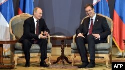 Vladimir Putin i Aleksandar Vučić