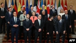 Učesnici sastanka u Londonu. 2. marta 2025.
