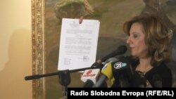 Министерката за култура Елизабета Канческа-Милевска објавува документи за истрагата „Тендери“ на СЈО