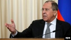 این سخنان وزیر امور خارجه روسیه، دوشنبه ۲۸ فروردین در پاسخ به خبرنگاران در مسکو بیان شد.