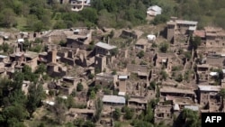 په جنوبي وزیرستان کې وران شوي کورونه