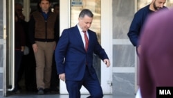 Архивска фотографија - Поранешниот премиер Никола Груевски пред Основен суд Скопје 1 за судење за „Траекторија"