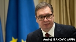 Српскиот претседател Александар Вучиќ