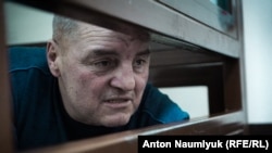 UKRAINE – Crimean Tatar activist Edem Bekirov in the courtroom, 29Mar2019