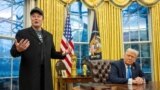 Donald Tramp we Elon Mask Ak tamda