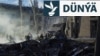 Ukrainanyň halas edijileri Russiýanyň Kiýewe atan ballistik raketasynyň weýrançylyklaryny arassalaýarlar 24-nji aprel