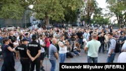 Протест під мерією Одеси, 16 вересня 2017 року