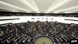 У залі засідань Європейського парламенту