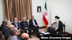 دیدار علی خامنهای با رهبران جهاد اسلامی/ عکس آرشیوی