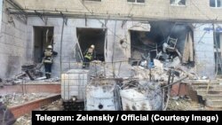 Фото архива: Болница во Суми, Украина, по рускиот напад, септември 2024 година.
