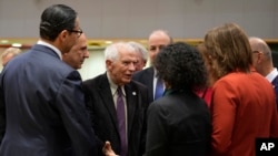 ԵՄ ԱԳ նախարարների խորհրդի նիստի մասնակիցները, Բրյուսել, 13-ը նոյեմբերի, 2023թ.