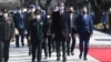 Serbian President Aleksandar Vucic meeting with Chinese Defence Minister Vei Fanghe