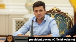 Президент України Володимир Зеленський у Києві, 31 травня 2019 року