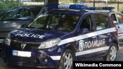 Возило на бугарската полиција.